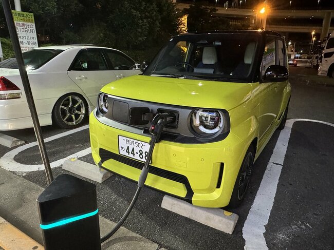 急速充電中のSuper-ONE