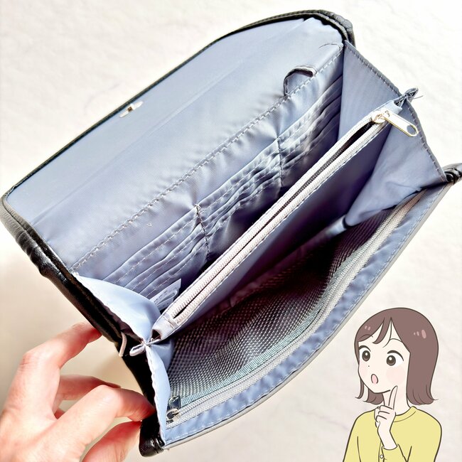 【しまむら】カードや診察券が45枚入った！1089円の「スヌーピーの収納ポーチ」ポケットたくさんで天才すぎる！《購入レビュー》