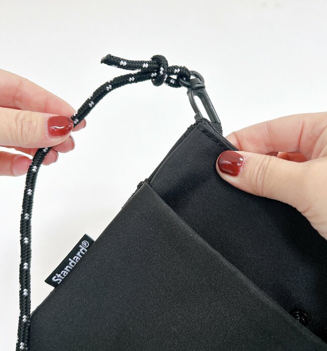 330円とは思えない…!ダイソー姉妹店の「おしゃれショルダーバッグ」ポーチとしても使えるから、毎日手放せない!