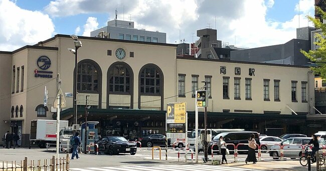 JR総武線の両国駅