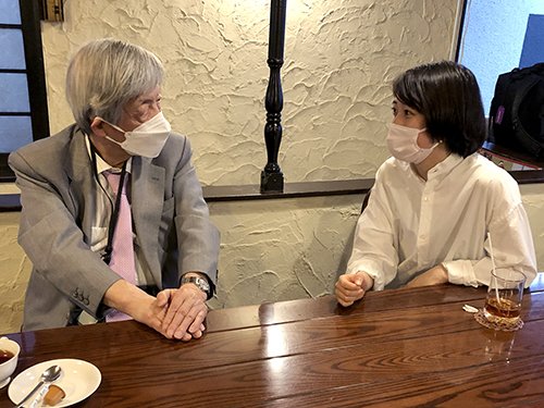 田原総一朗氏と鈴木なりさ氏