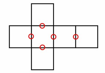 【中学受験の良問・算数】「立方体の辺をハサミで切って展開図を作るとき、ハサミを最低何回使う必要がありますか？」…女子最難関・桜蔭で類題！「立体図形（展開図）」の問題