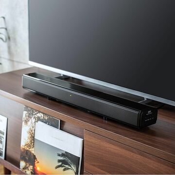 サンワ、最大60Wの出力を実現したサウンドバースピーカー