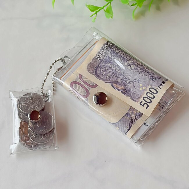 普通の財布に戻れないかも…！ダイソーの「お札が折れないミニ財布」カードと小銭も収納できて天才！