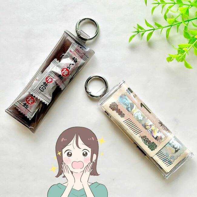 【ダイソー】まとめ買いして正解でした！お札も入る「ぺたんこコインポーチ」カギも一緒に持ち歩けて天才！《購入レビュー》
