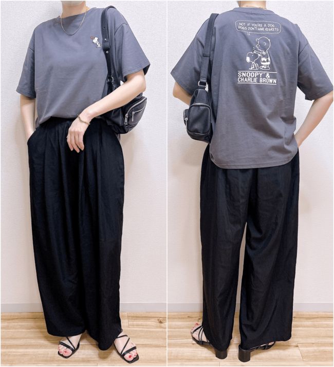 「どの世代が着てもかわいい」ハニーズの“大人もときめくスヌーピーTシャツ”着るたびに癒されます！「買ってよかった」「リピします」