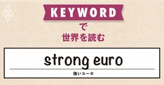 今年に入って独歩高の欧州単一通貨、「第二の基軸通貨」としての国際的地位が向上？
