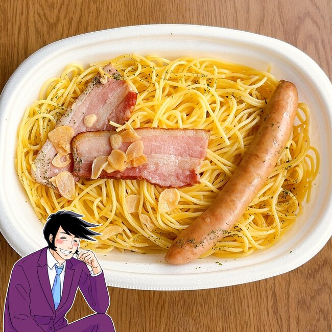 こりゃ満足感ハンパないって…!セブンの「ボリューム満点パスタ」ウィンナーが特大サイズだし、ギルティ感がたまらないよ!