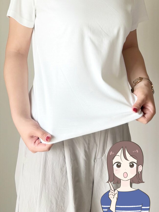 「色違いで3枚購入」「何枚あってもいい」グローバルワークの“透けにくい白T”が大好評!「求めていたシルエット」【購入レビュー】