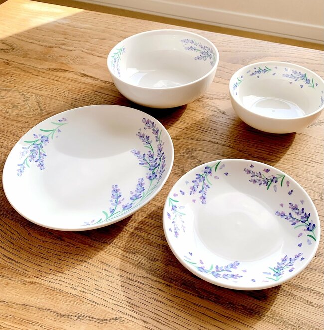 まとめ買いして大正解でした！セリアで見つけた「レトロかわいい食器」おばあちゃん家みたいで癒される！《購入レビュー》