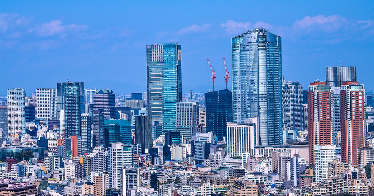日本の東京都市景観