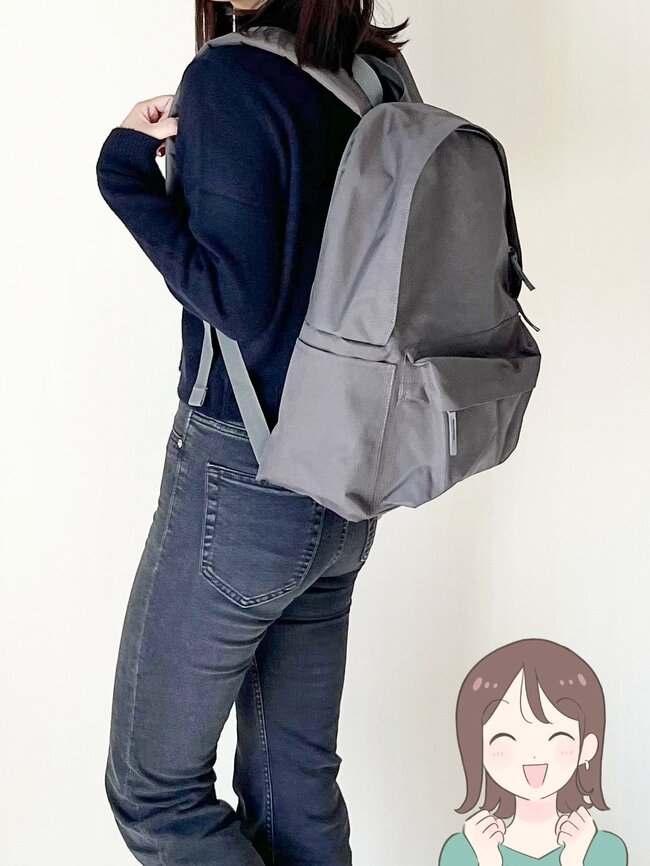 「2つ目を購入しました」無印良品の“肩が軽く感じるリュック”がすごい！大容量で1泊2日の荷物もまるっと入ります「背負った瞬間、肩がラク」「毎日の通勤のおとも」