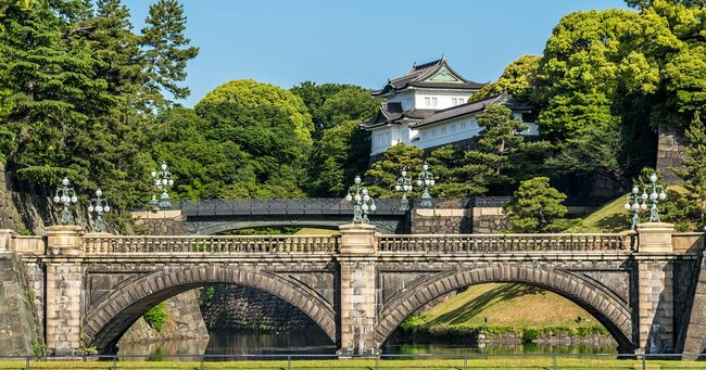 皇居前広場の風景