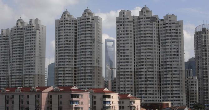 上海の高層マンション