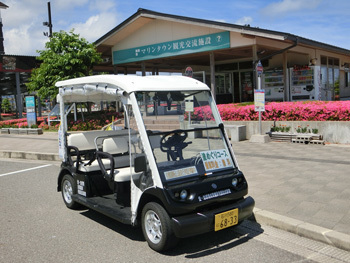 自動運転ゴルフカートが公道を走行 輪島市実証実験の独自性 エコカー大戦争 ダイヤモンド オンライン