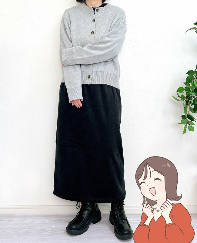 「40代にはありがたい」GUの“もっちりカーディガン”体のラインを拾わなくてオシャレ！「まさに理想の形で即決」「今までにない形がかわいい」