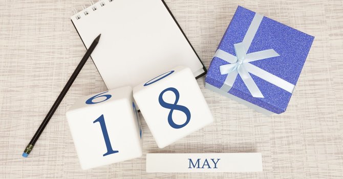 5月18日が何の日か、<br />知っていますか？<br />
