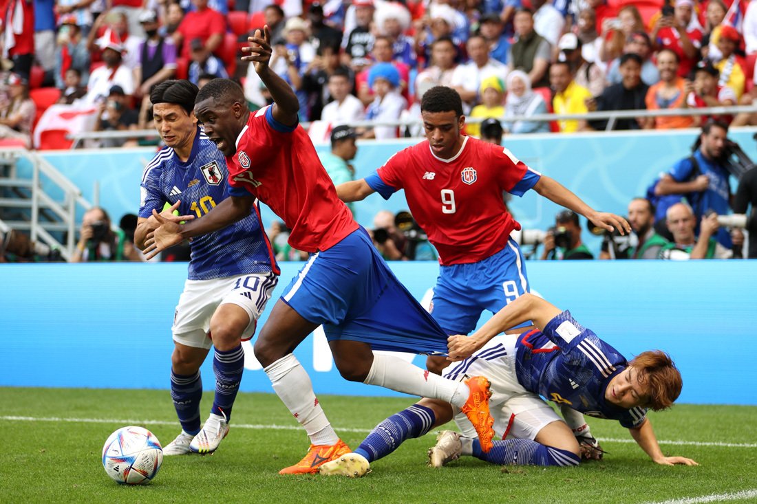 カタールW杯で11月27日に行われたコスタリカ戦