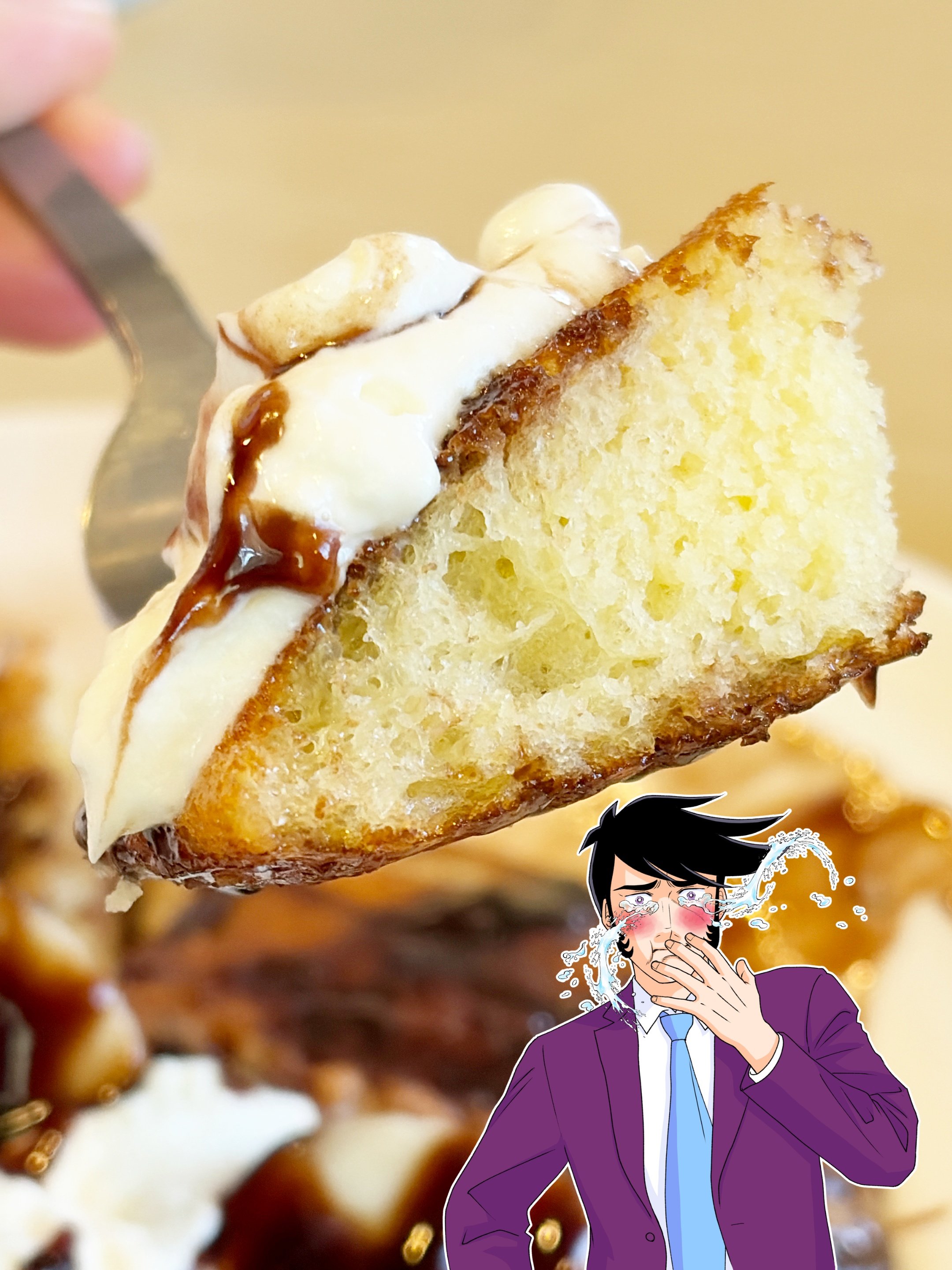 「このパンケーキだけを食べにきた」ガストの“クリーム山盛りスイーツ”幸福感がえげつない！「美味しすぎて意味わかんなかった」