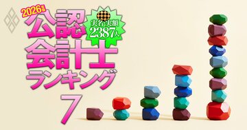 監査法人「公認会計士1人当たり報酬獲得額」ランキング【133法人】4大監査法人をしのぐ効率性を誇る中堅法人とは？