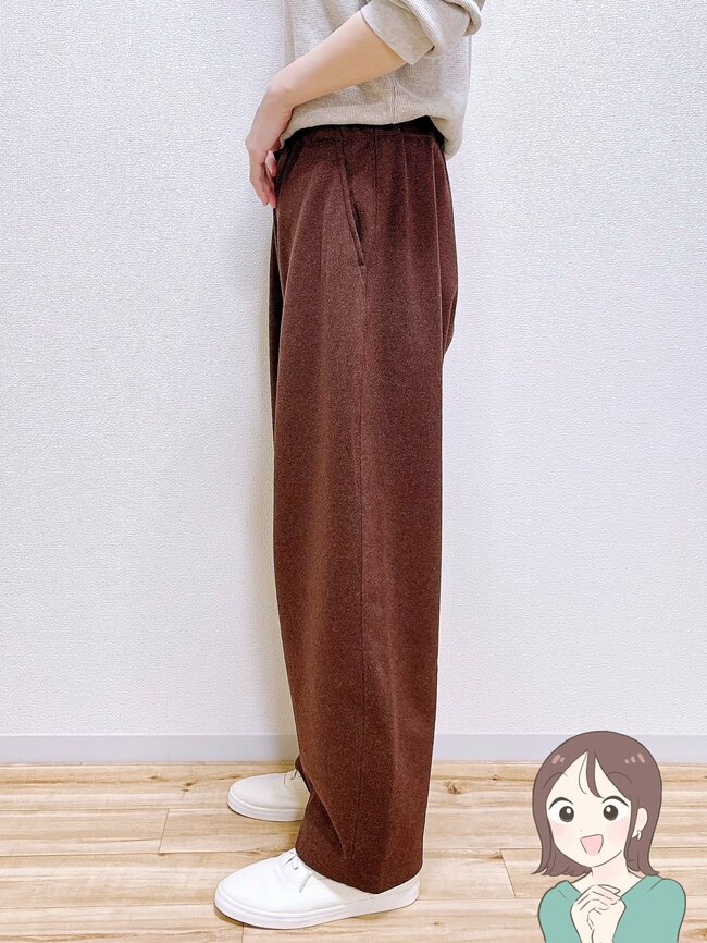 ウエストが楽で毎日はきたい！無印良品の「新作ワイドパンツ」ふんわりしたシルエットがオシャレ！《購入レビュー》