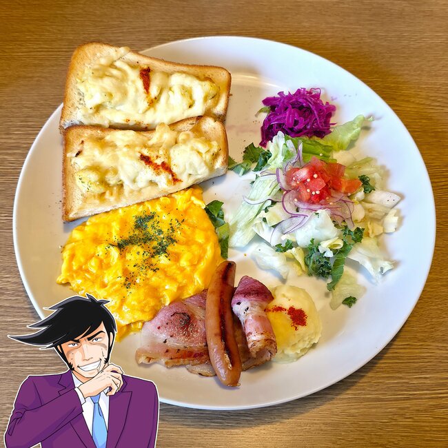 「朝からボリュームたっぷり」「お腹いっぱいだ～」びっくりドンキーの“贅沢モーニング”幸福感がスゴいんです！「めちゃデカい皿で来るからびっくりする」