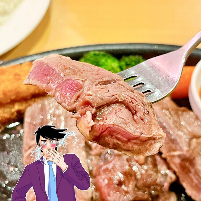 こりゃリピートしたくなるわ。ガストの「お肉もりもりメニュー」がジューシーでたまらない!大ライスがどんどん進んじゃうよ…!