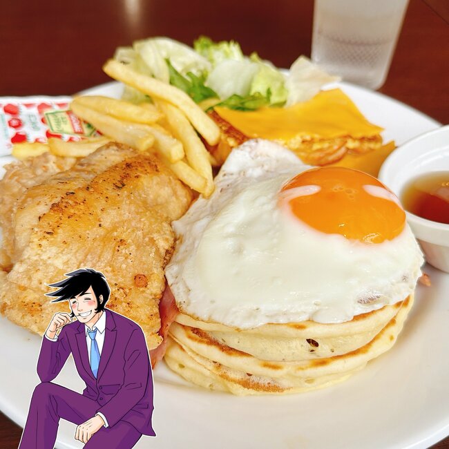【デニーズ】とんでもないボリュームだよ…！1643kcalの「やけくそプレート」好きなものてんこ盛りです！《実食レビュー》