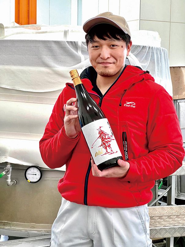 6代目で杜氏の古舘龍之介さん