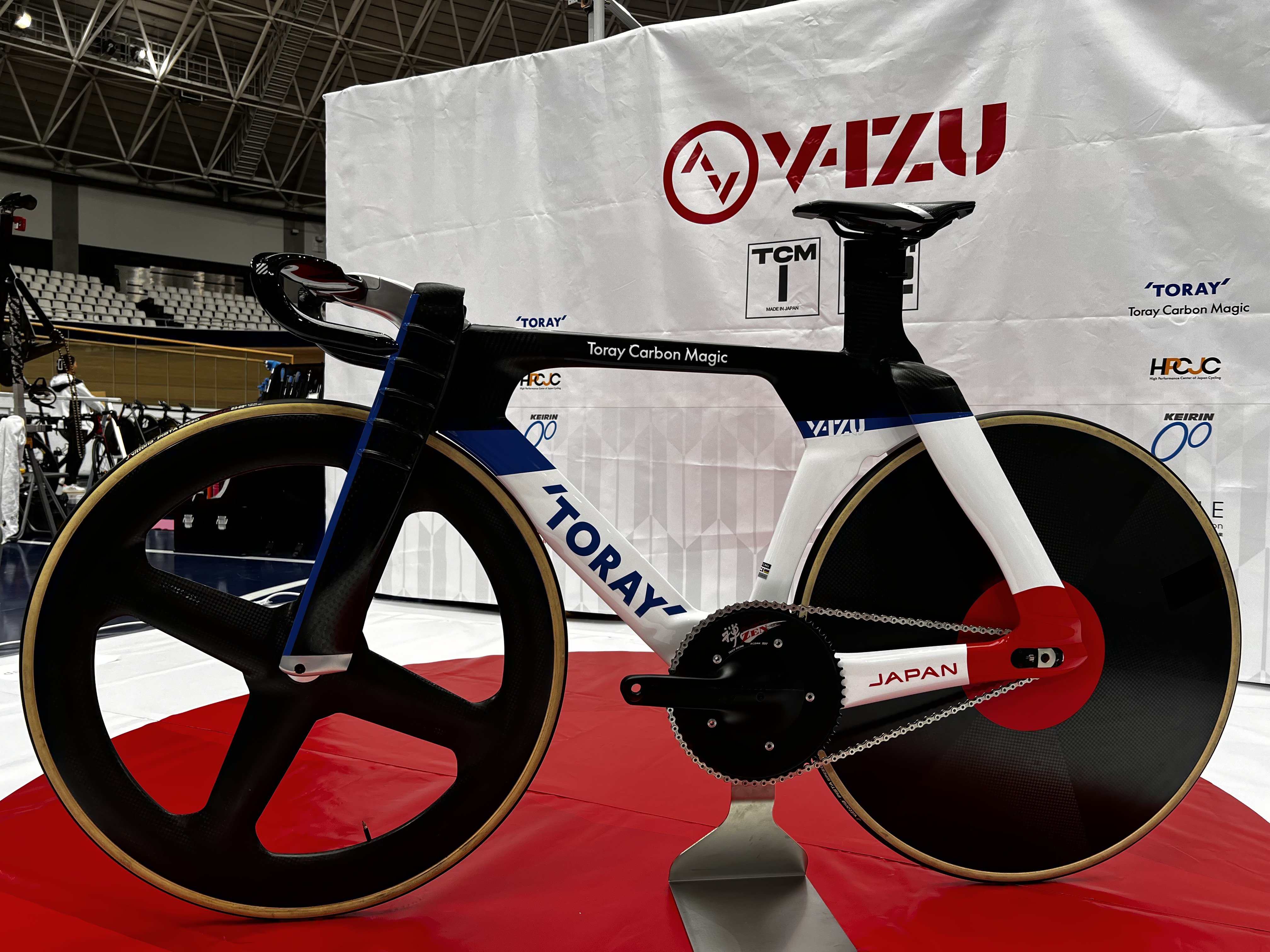 パリ五輪自転車トラック日本代表が使用するTCM-2