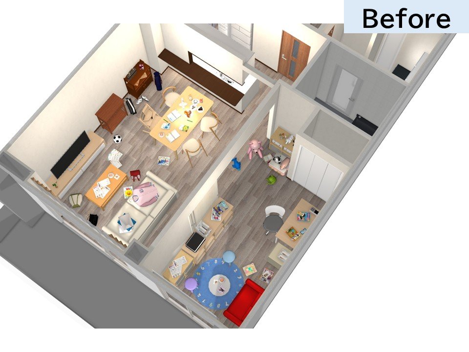 見取り図：Before