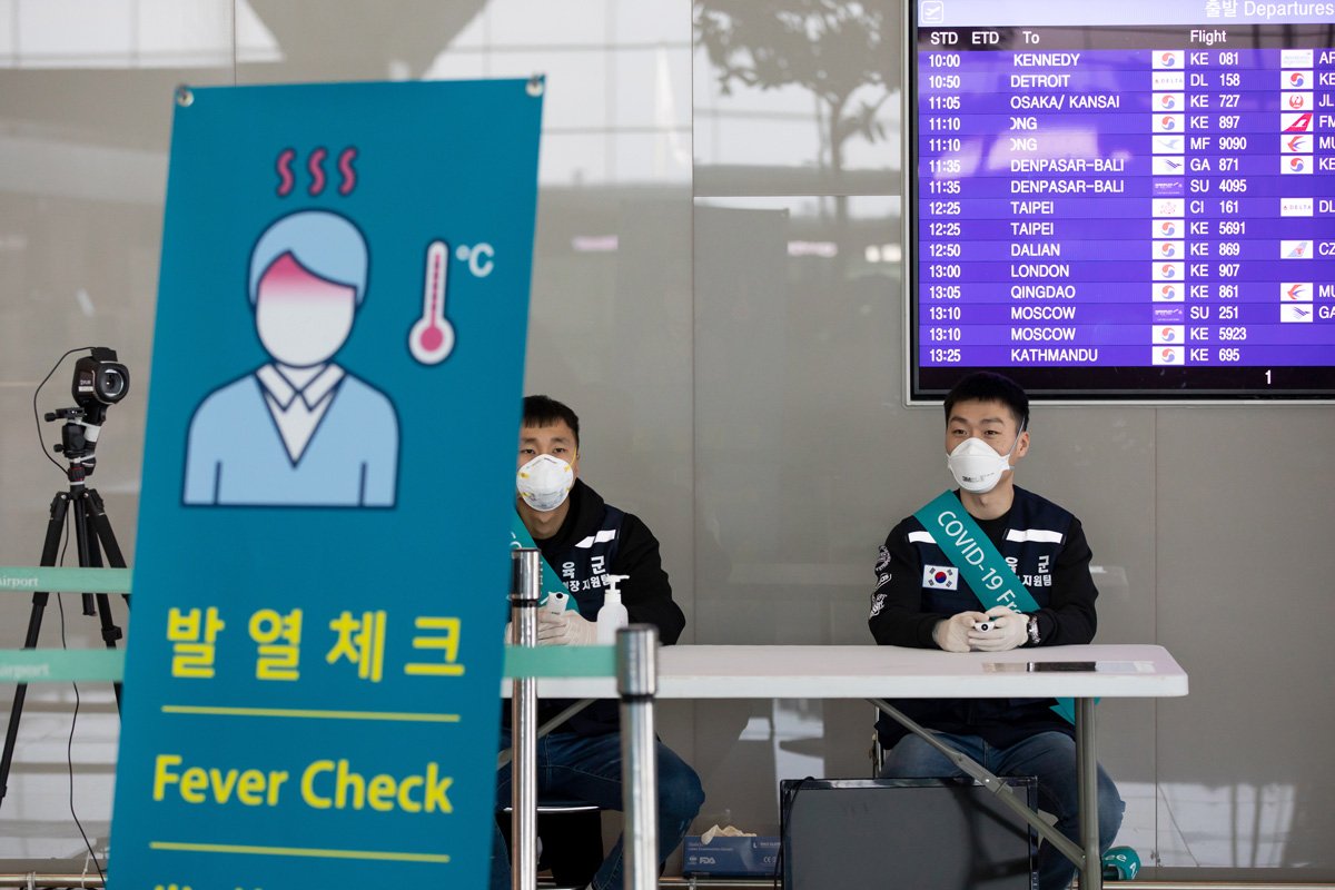 韓国では新型コロナの感染が拡大している