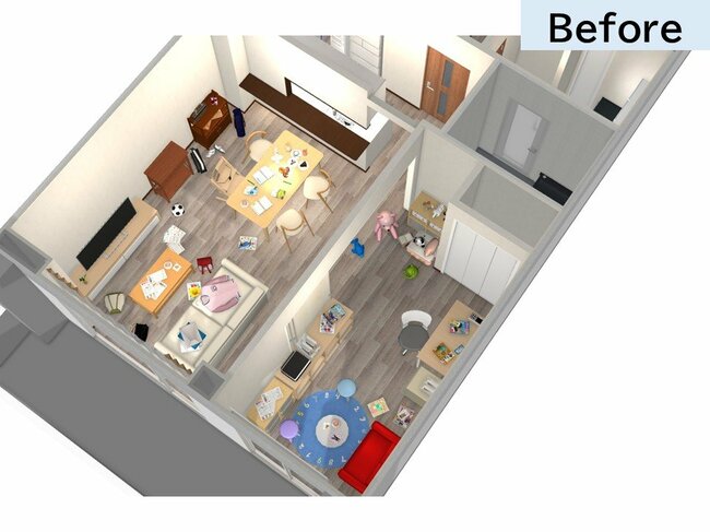 見取り図:Before