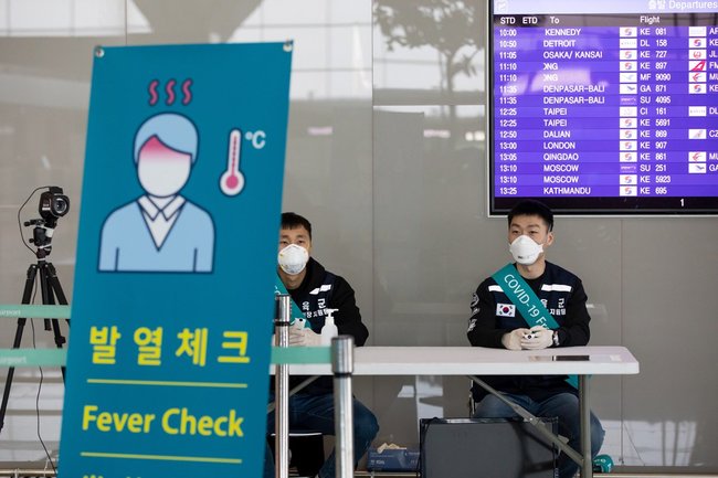 韓国では新型コロナの感染が拡大している　