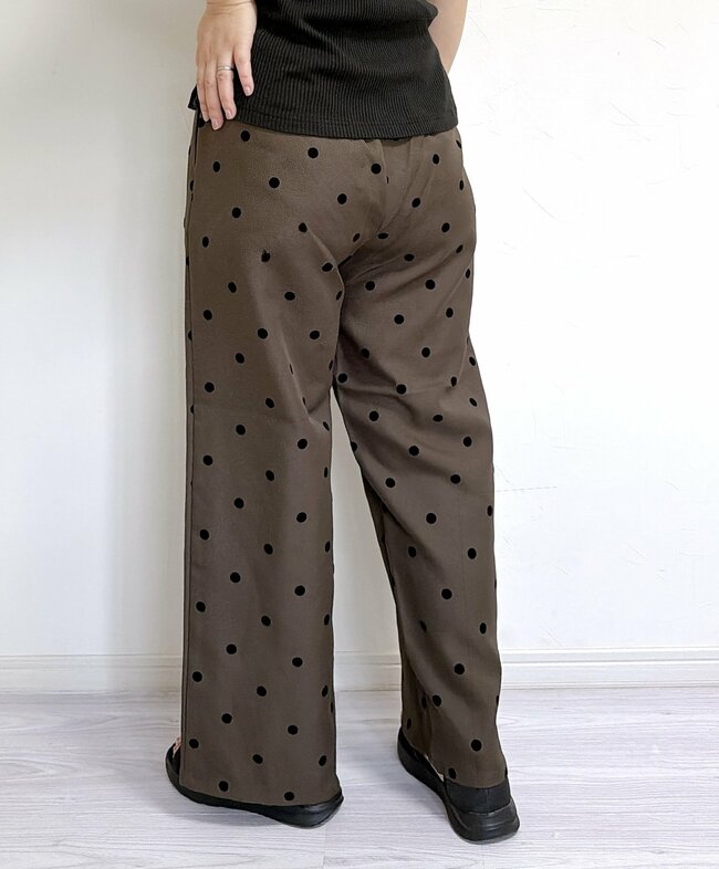 【しまむら】1枚でパッとあか抜ける！1639円「大人かわいいワイドパンツ」着心地が楽ちんで体型カバーもばっちり！《購入レビュー》