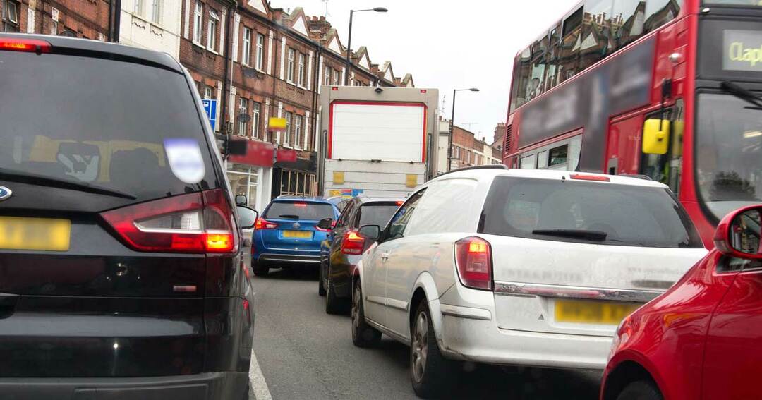 ロンドンの渋滞