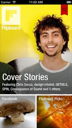 話題の7インチ級タブレットで読みたい<br />「雑誌の誌面のように美しく見せる」Flipboardの真価を考える
