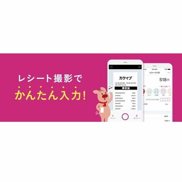 スマホで「たまる」がコンセプトの家計簿アプリ