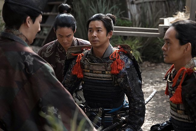 右から羽柴／豊臣秀吉（左、演：池松壮亮）、弟の秀長（演：仲野太賀）、一番左が足利義昭　（C）NHK