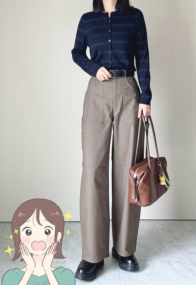 「試着して即決した」GUの“細見えパンツ”脚のラインをまるっとカバーしてくれる!「脚長で美シルエット」「色も素材も形もめちゃくちゃ良い」