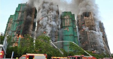 香港の高層住宅火災、甚大な被害もたらした複数の要因