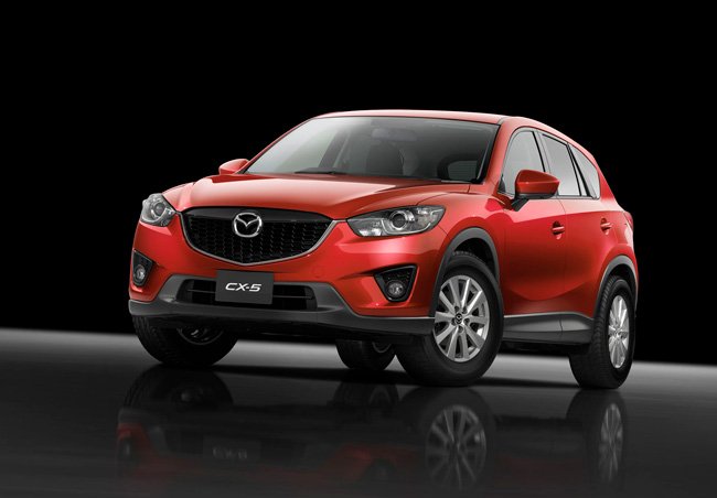 マツダ「CX-5」。初代CX-5は2012年に発売された（広報写真）