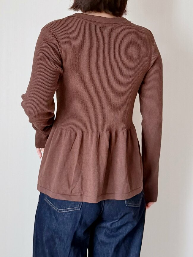 【しまむら】ふんわり体型カバーできる！2189円の「華奢見えニット」フレアなシルエットが素敵すぎる！《購入レビュー》