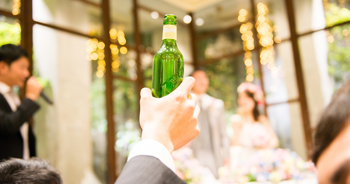 結婚式で泥酔からの…冠婚葬祭まさかの残念エピソード集