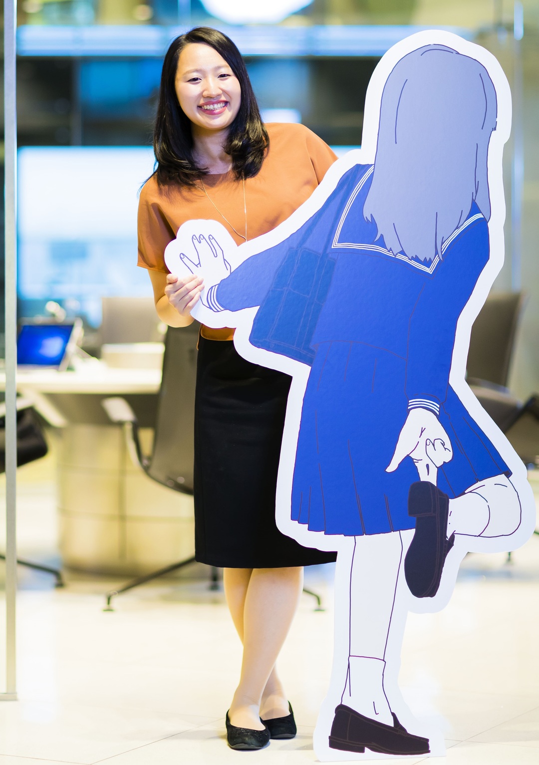 2019年12月31日、<br />女子高生AI「りんな」は<br />紅白歌合戦に出場する ?<br />