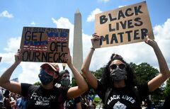 「奴隷解放記念日」 全米で抗議デモ　差別撤廃訴え