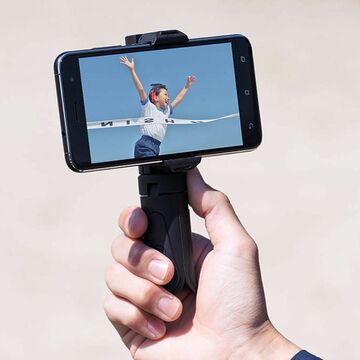 動画鑑賞や撮影に使えるスマホ用のミニ三脚、サンワサプライから
