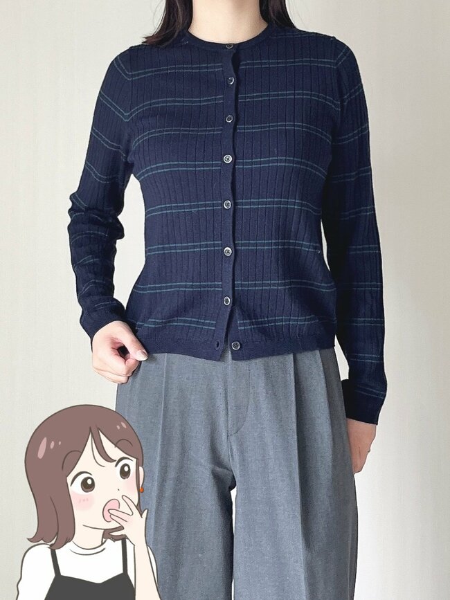 「シルエットがとても綺麗」ユニクロの“すっきり見えカーディガン”着回しやすくて色違いも欲しい!「色合いが可愛い」「肌ざわり最高」