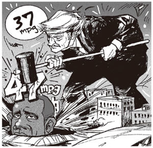 トランプ大統領イラスト トランプ大統領イラスト