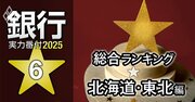 【北海道・東北編】銀行実力番付2025「総合ランキング」！2位は七十七銀行、ベスト＆ワースト1位は？